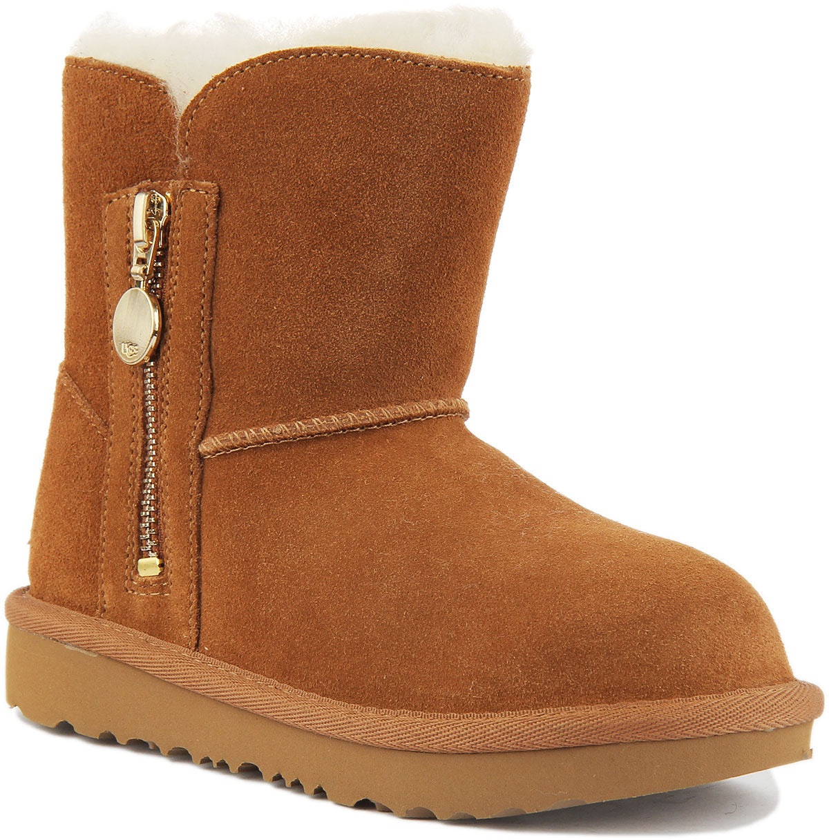 Ugg Australia, Ugg Australia Bailey Boots In Chestnut For Infants