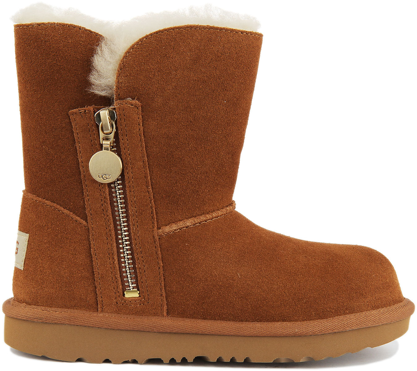 Ugg Australia, Ugg Australia Bailey Boots In Chestnut For Kids