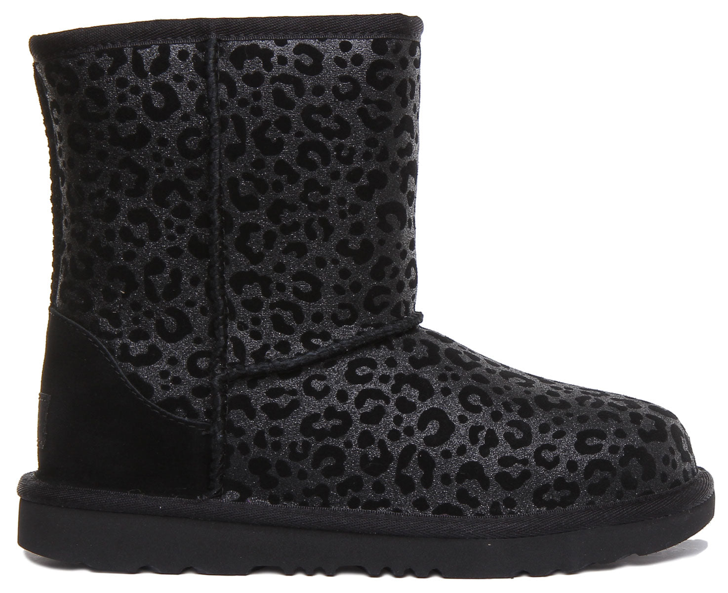 Ugg Australia, Ugg Australia Classic 2 Glitter Boot In Black For Youth