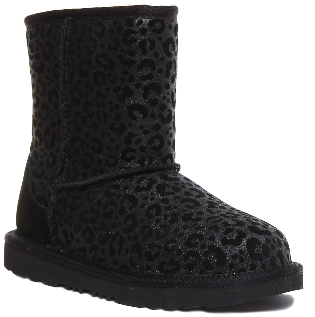 Ugg Australia, Ugg Australia Classic 2 Glitter Boot In Black For Youth