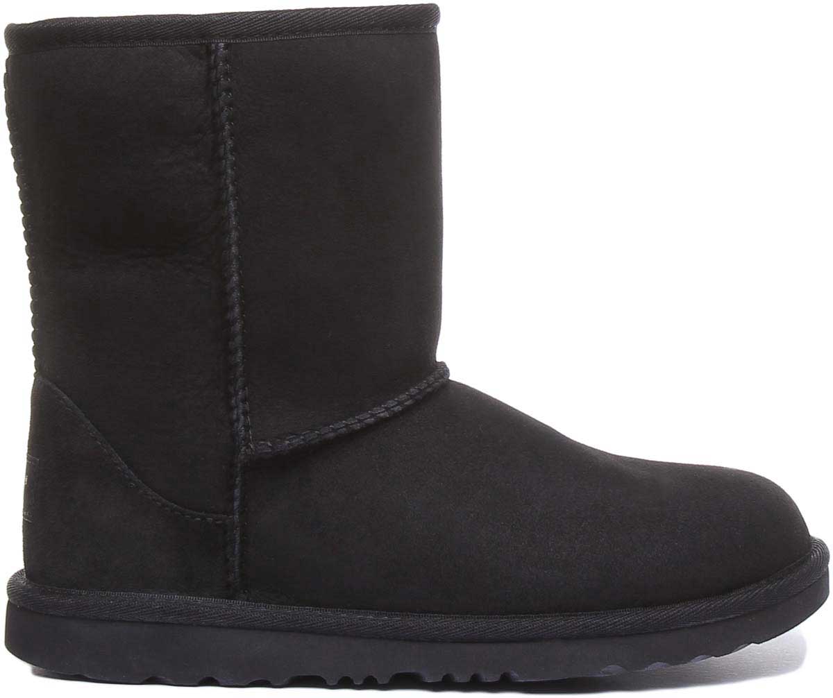 Ugg Australia, Ugg Australia Classic 2 K In Black For Kids