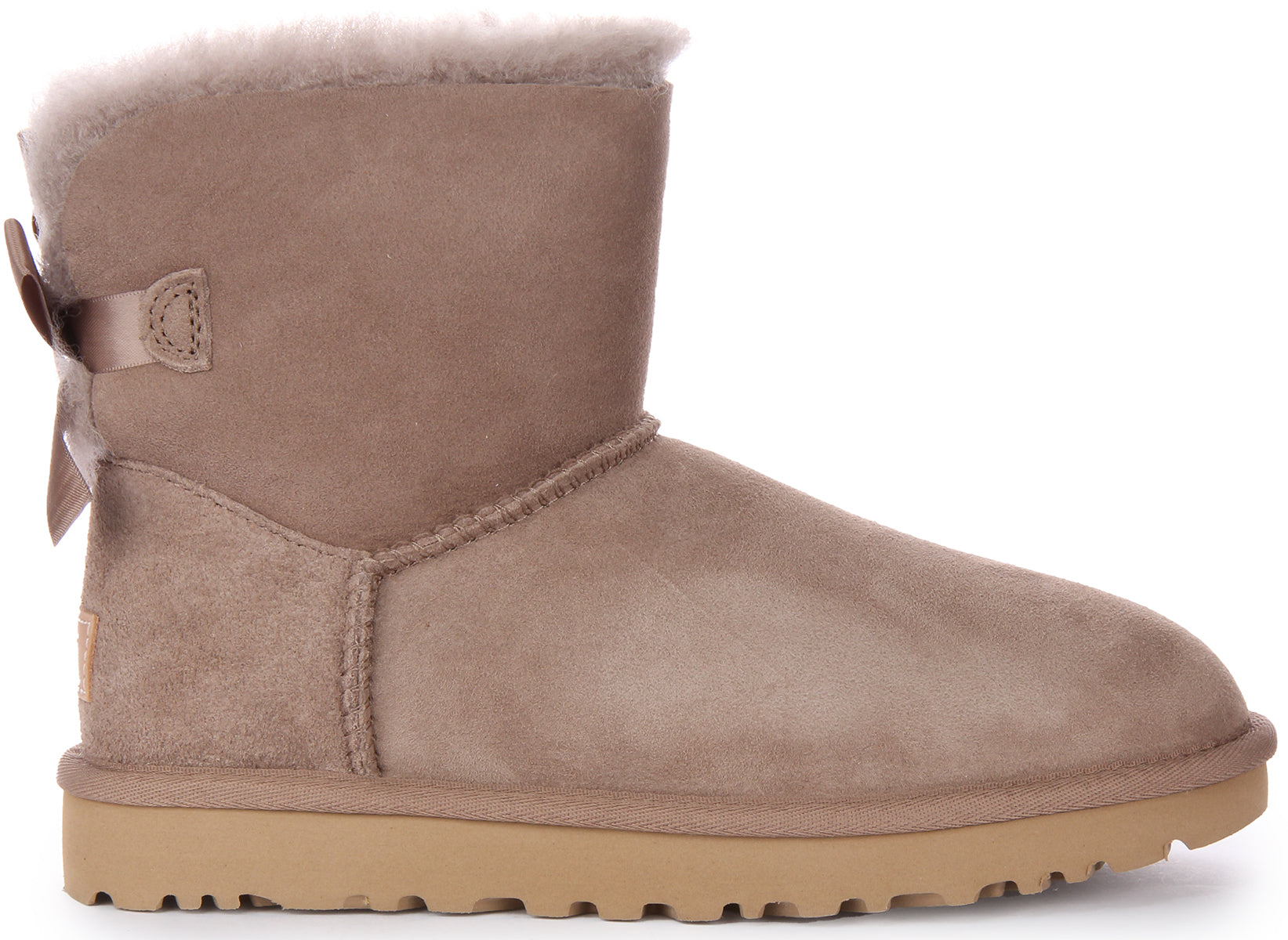 Ugg Australia, Ugg Australia Mini Bailey Bow 2 In Taupe For Women