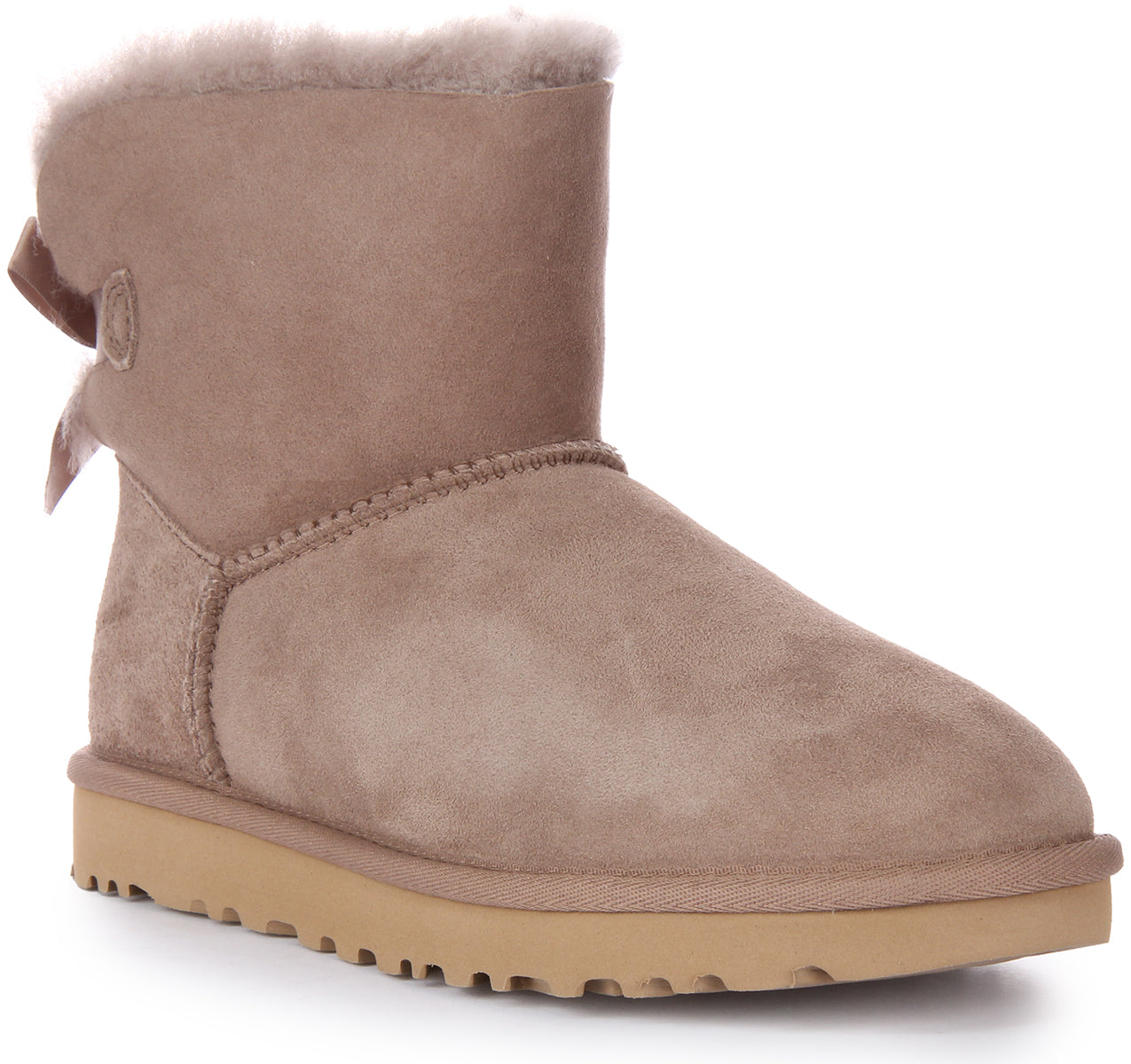 Ugg Australia, Ugg Australia Mini Bailey Bow 2 In Taupe For Women