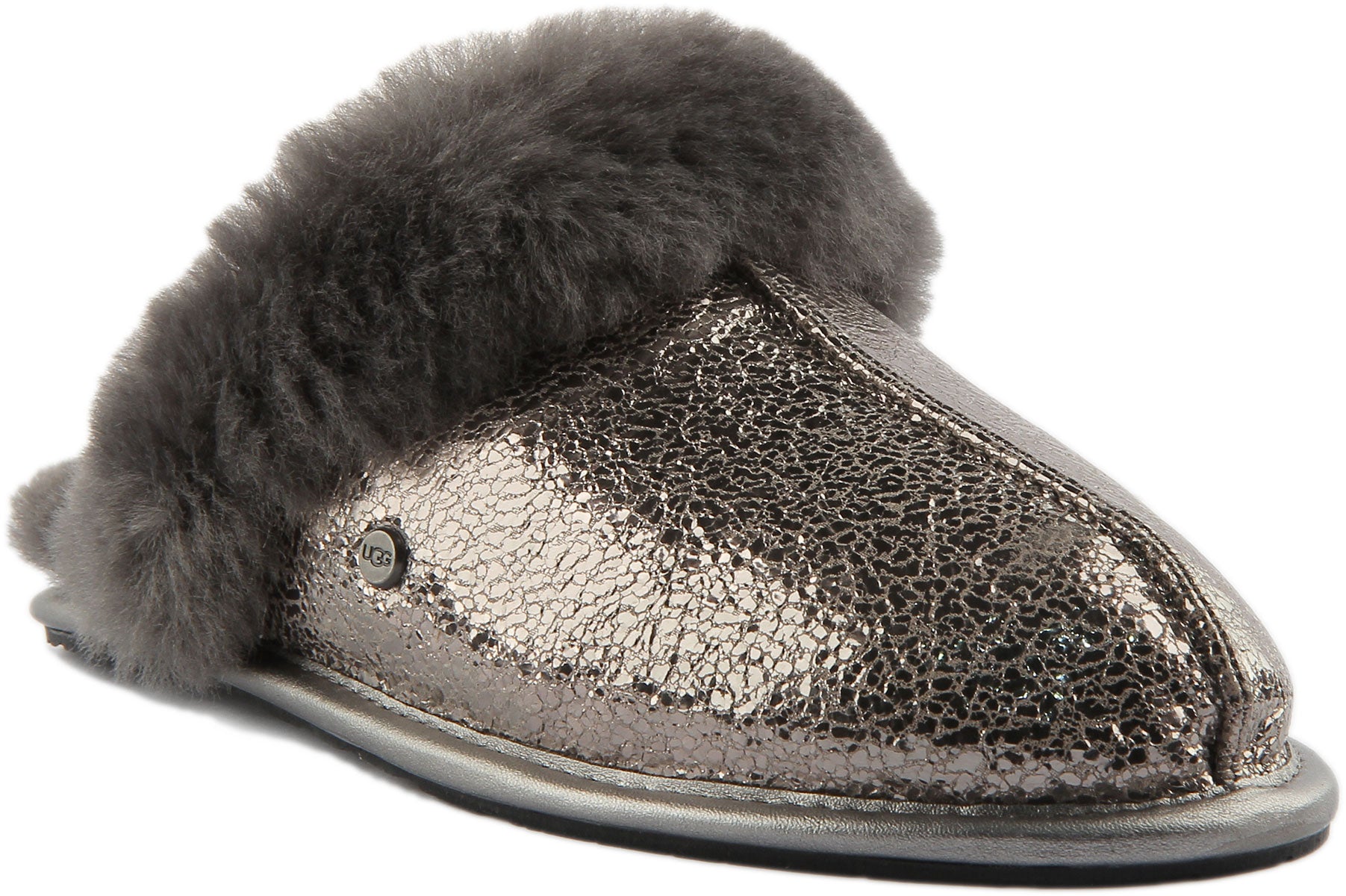 Ugg Australia, Ugg Australia Scuffette 2 In Gun Metal For Women